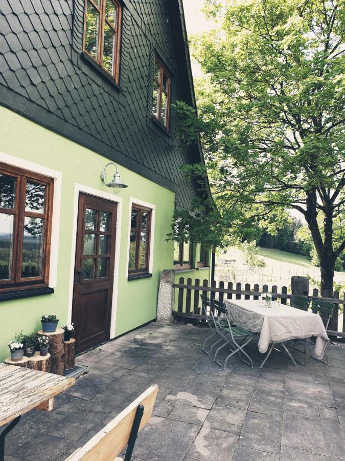 Ferienhaeuser Zur Schaeferei Mitwitz Dış mekan fotoğraf